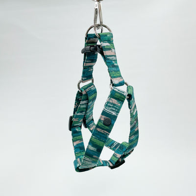 Autumn Stripe Step-in Dog Harness