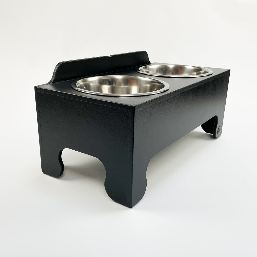 Large Raised Dog Bowl Feeding Stand albies boutique